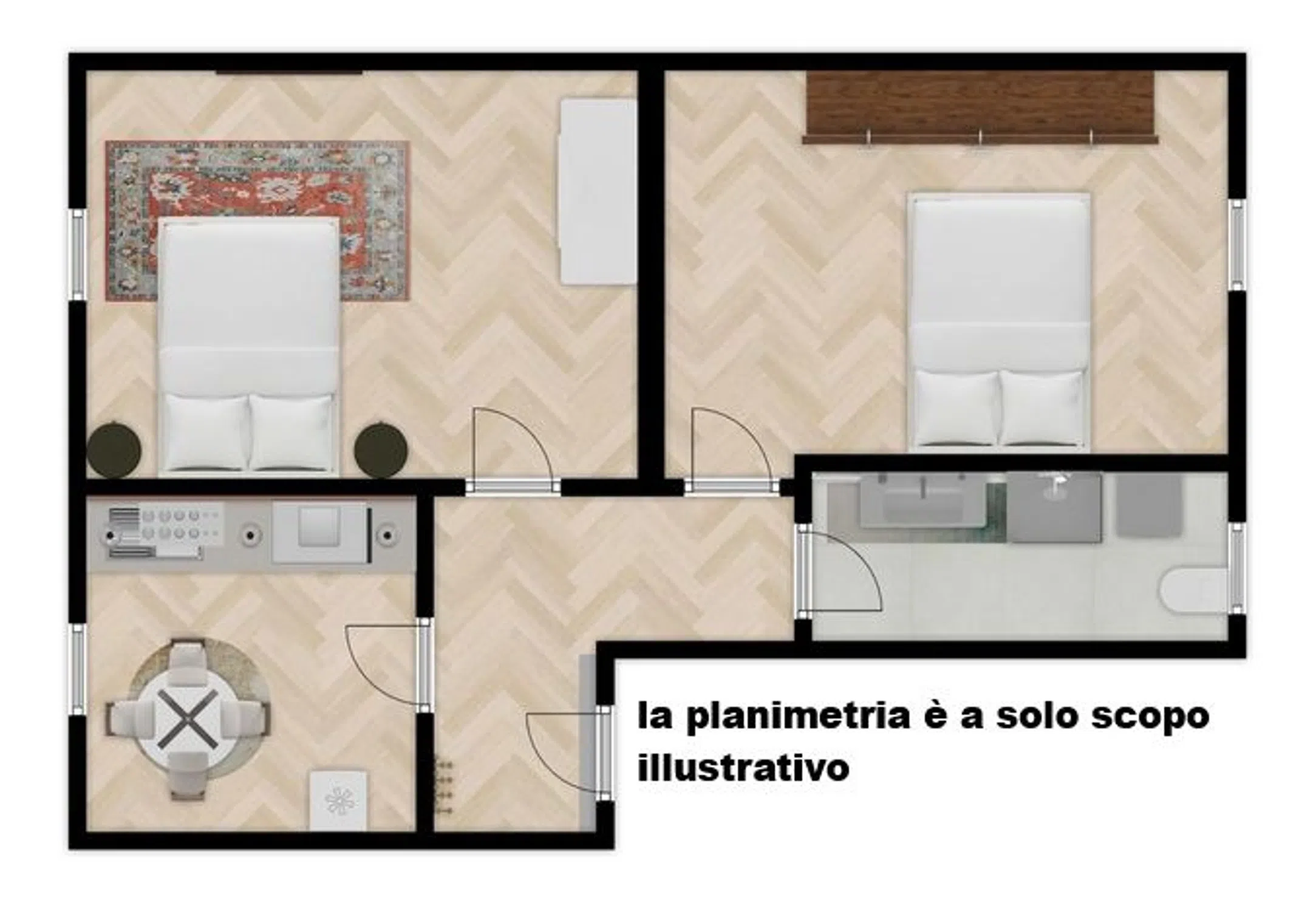 Bilocale in via Lodovico Montegani, 22 - Photo 8