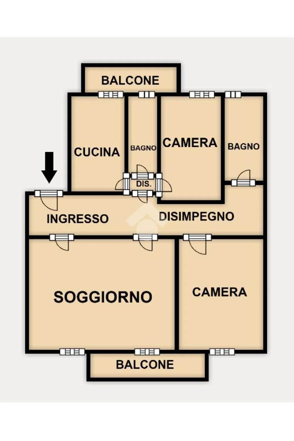 Quadrilocale in via Luisa Battistotti Sassi, 14 - Photo 6
