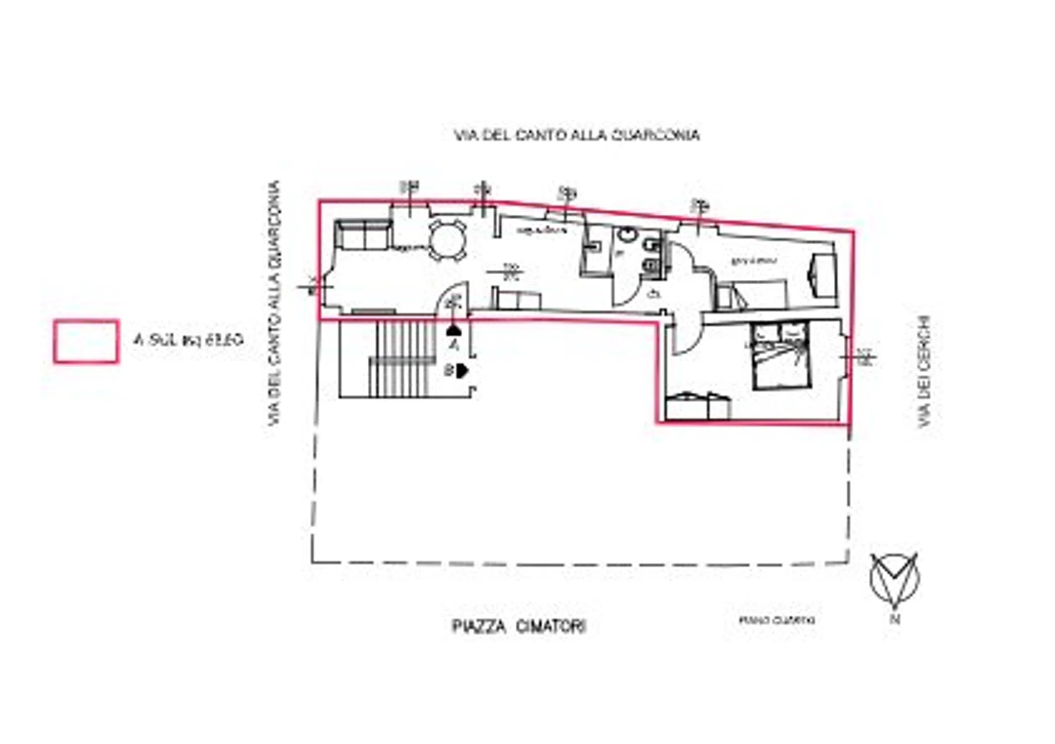 Trilocale in via dei Cerchi s.n.c. - Photo 7