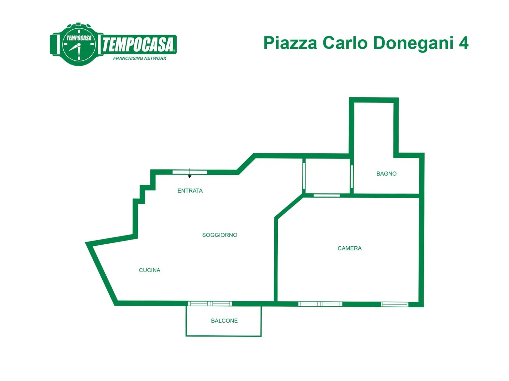 Bilocale in piazza Carlo Donegani, 4 - Photo 20