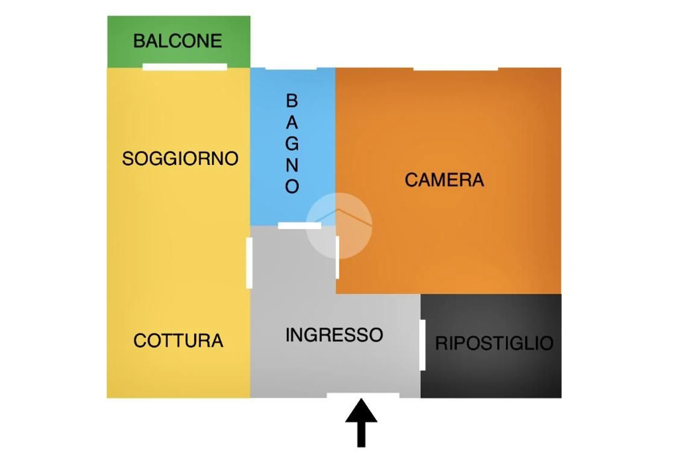 Bilocale in via Castelfidardo, 13 - Photo 11
