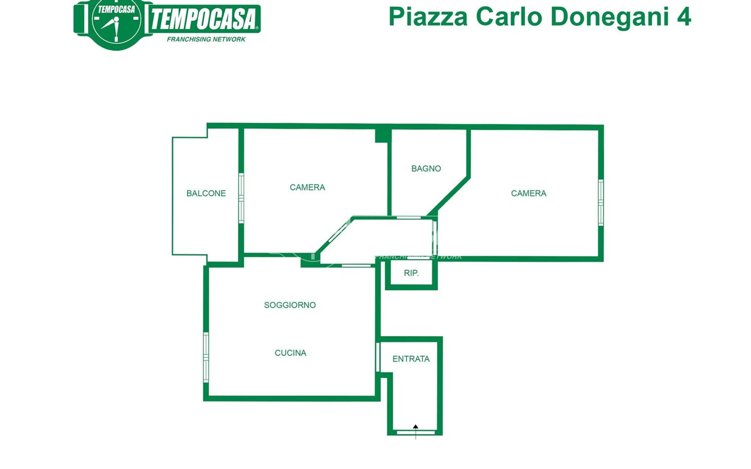 Trilocale in piazza Carlo Donegani, 4 - Photo 20