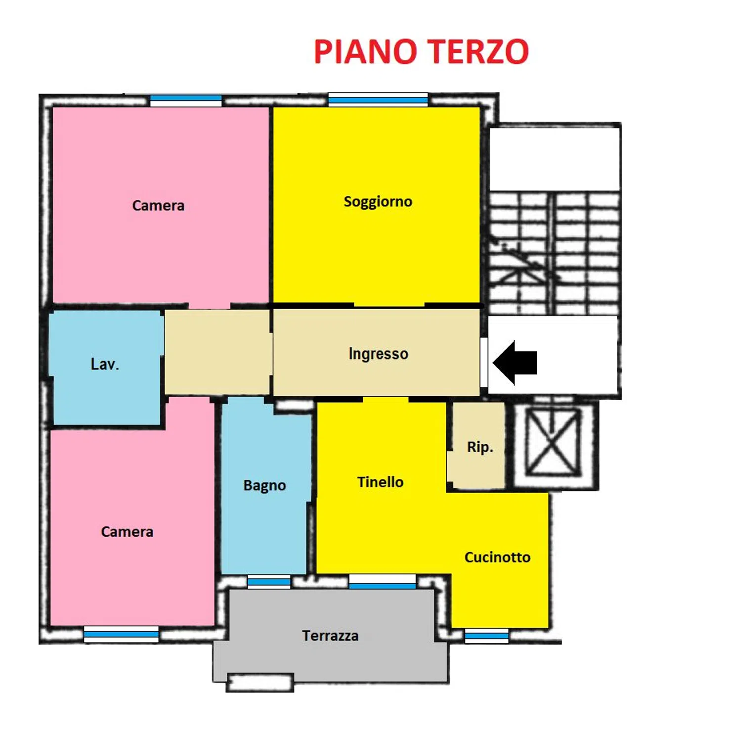 Quadrilocale in viale Francesco Redi s.n.c. - Photo 1
