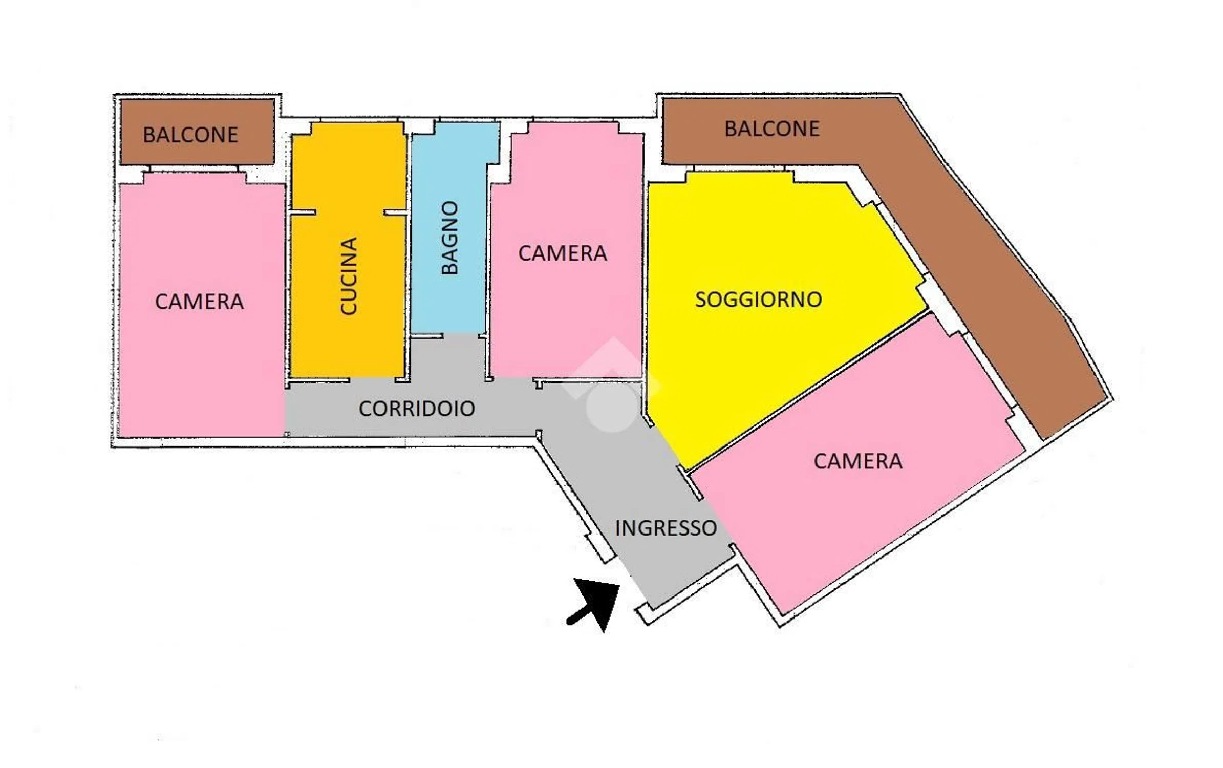 Quadrilocale in via Cesare Ricotti, 6 - Photo 2