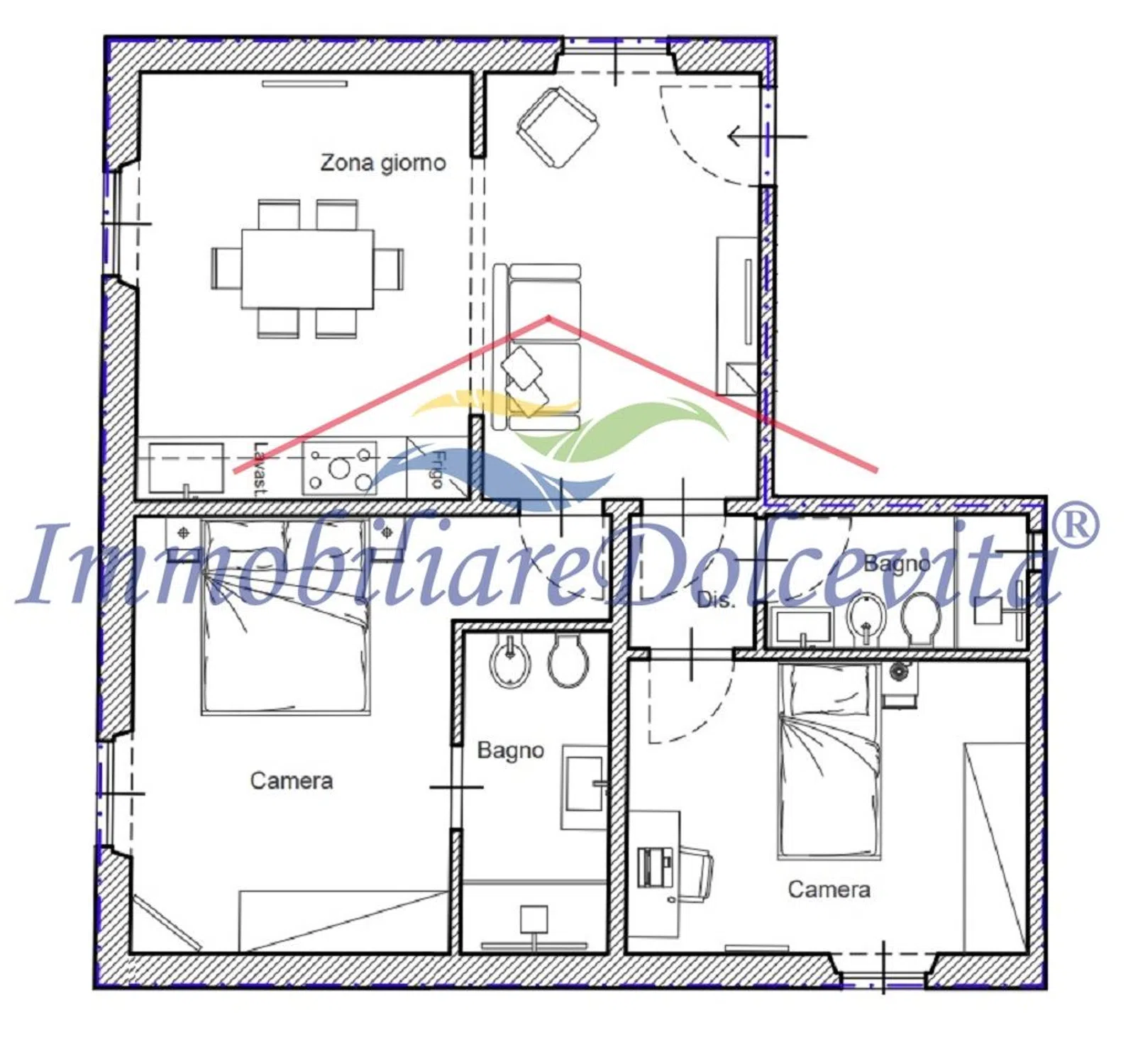 Trilocale in via Madonna della Querce, 24 n - Photo 18