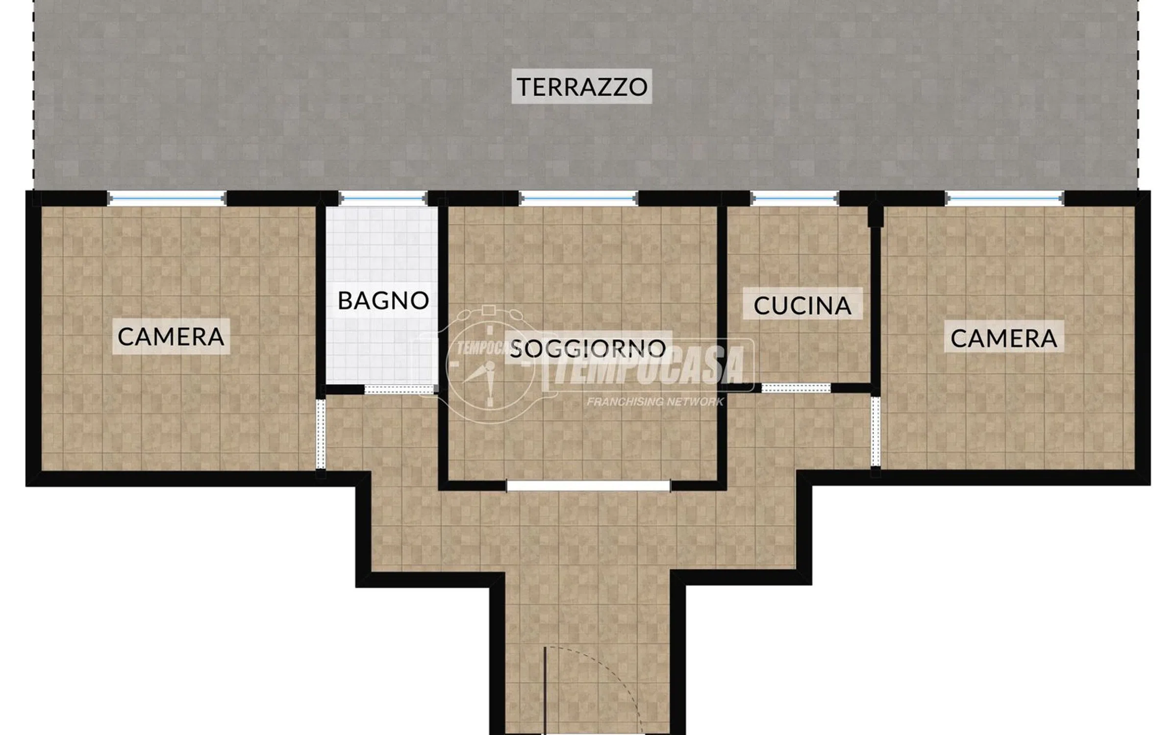 Trilocale in via Tuscolana, 526 - Photo 20