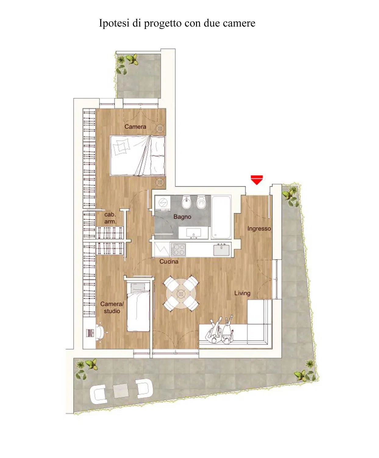 Trilocale in via Privata Catone, 29 - Photo 15