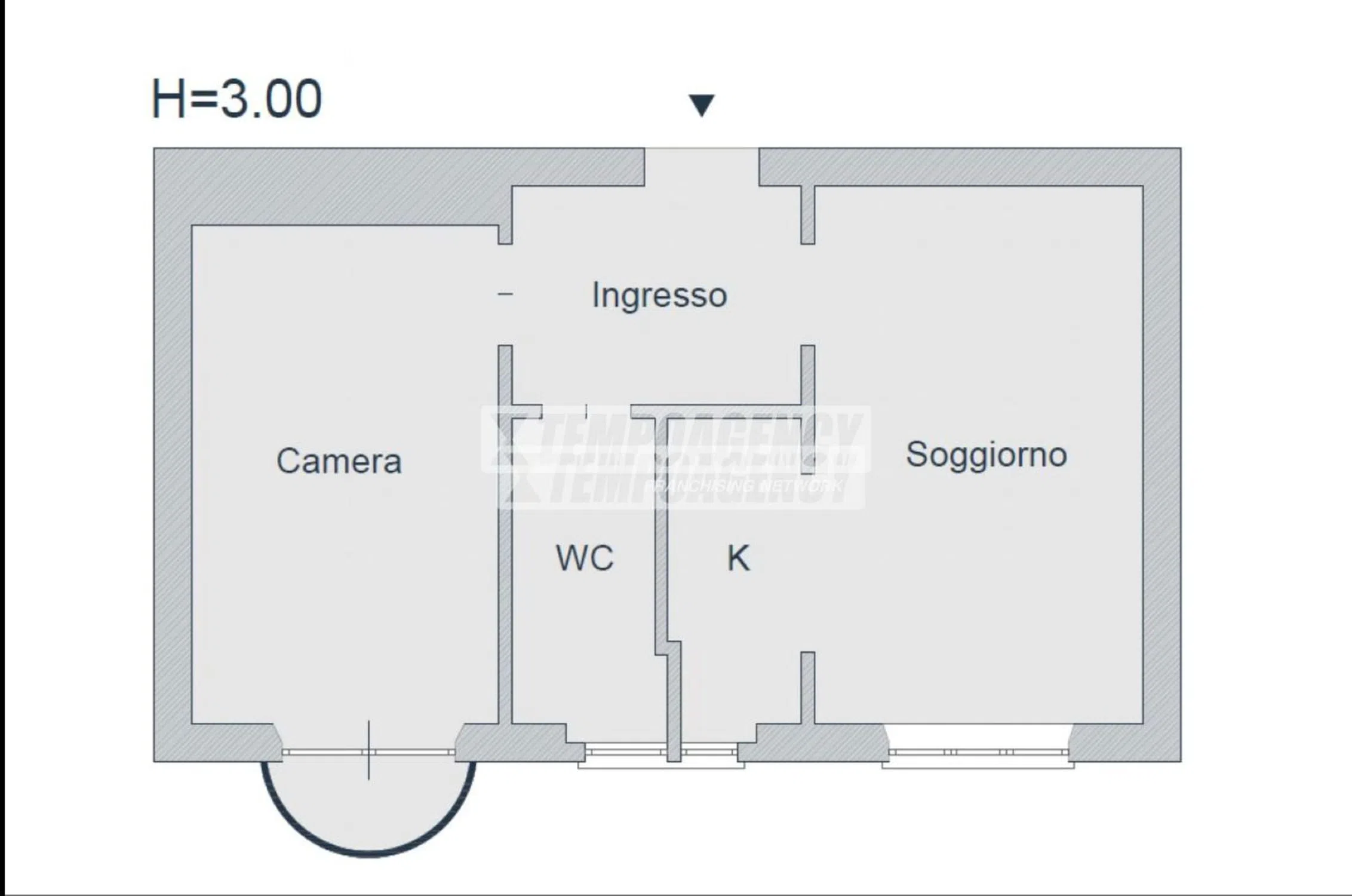 Bilocale in via Giacomo Venezian, 12 - Photo 9
