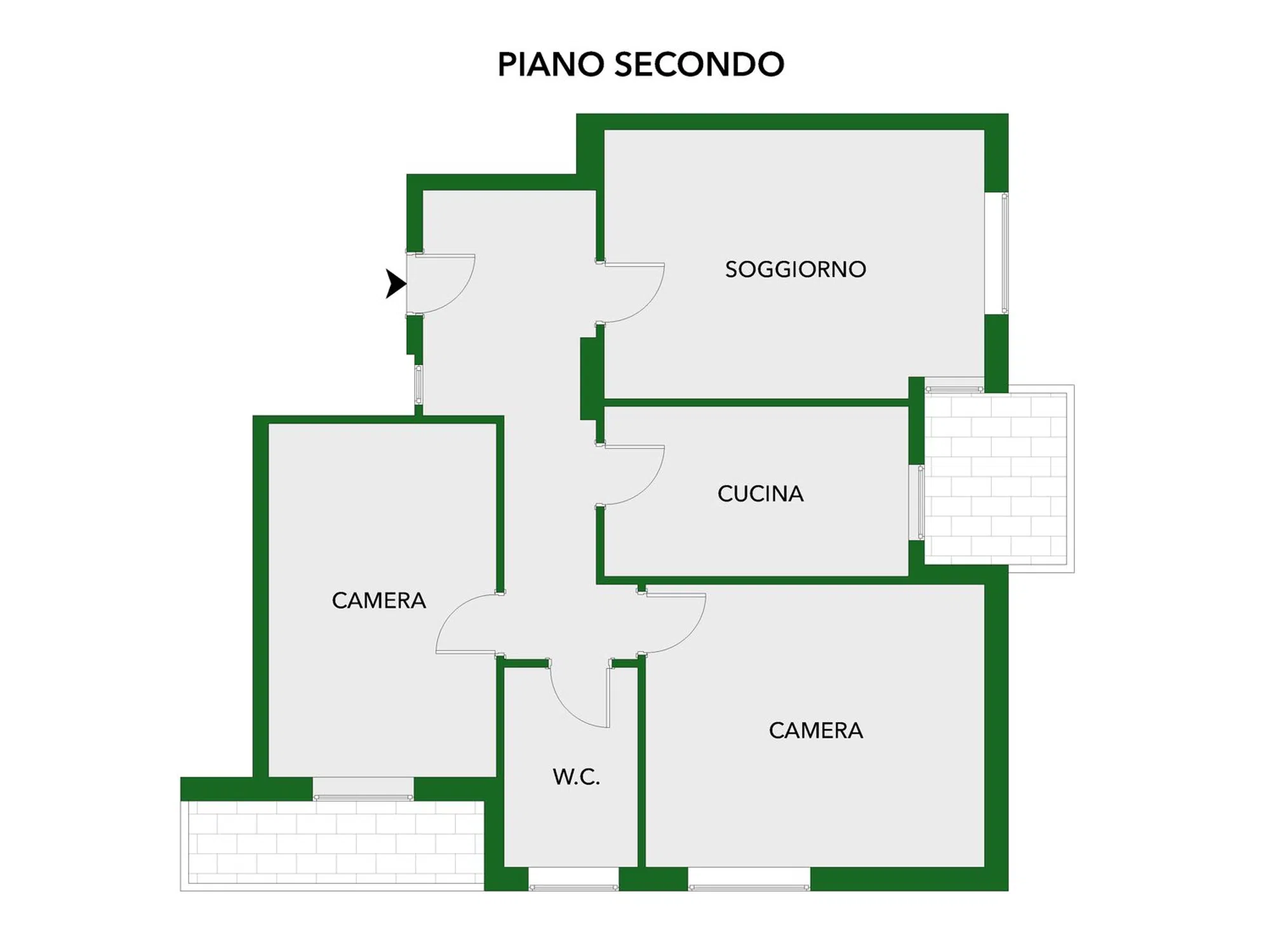 Trilocale in via Privata Carlo Innocenzo Frugoni, 2 - Photo 20