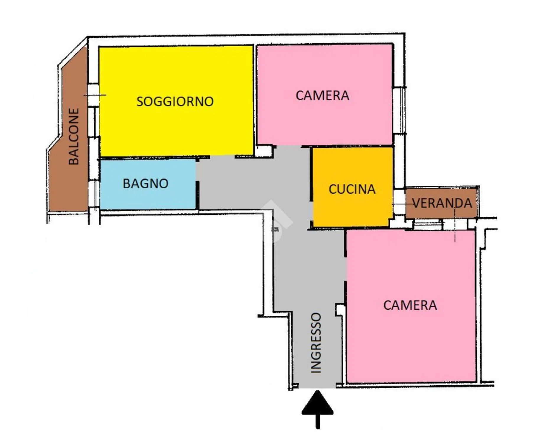 Trilocale in via di Casal Bertone, 171 - Photo 2