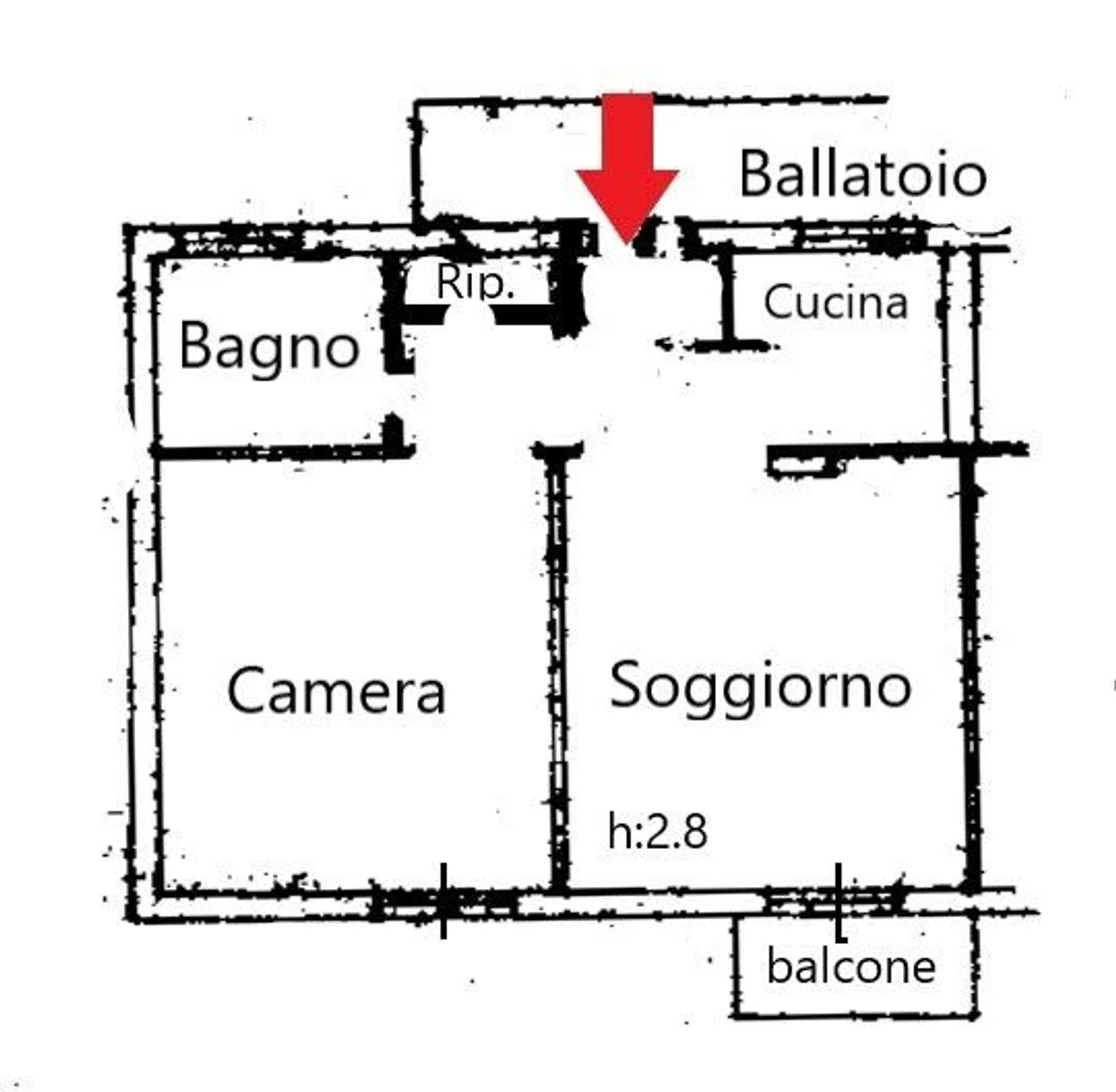 Bilocale in via Racconigi, 19 - Photo 13