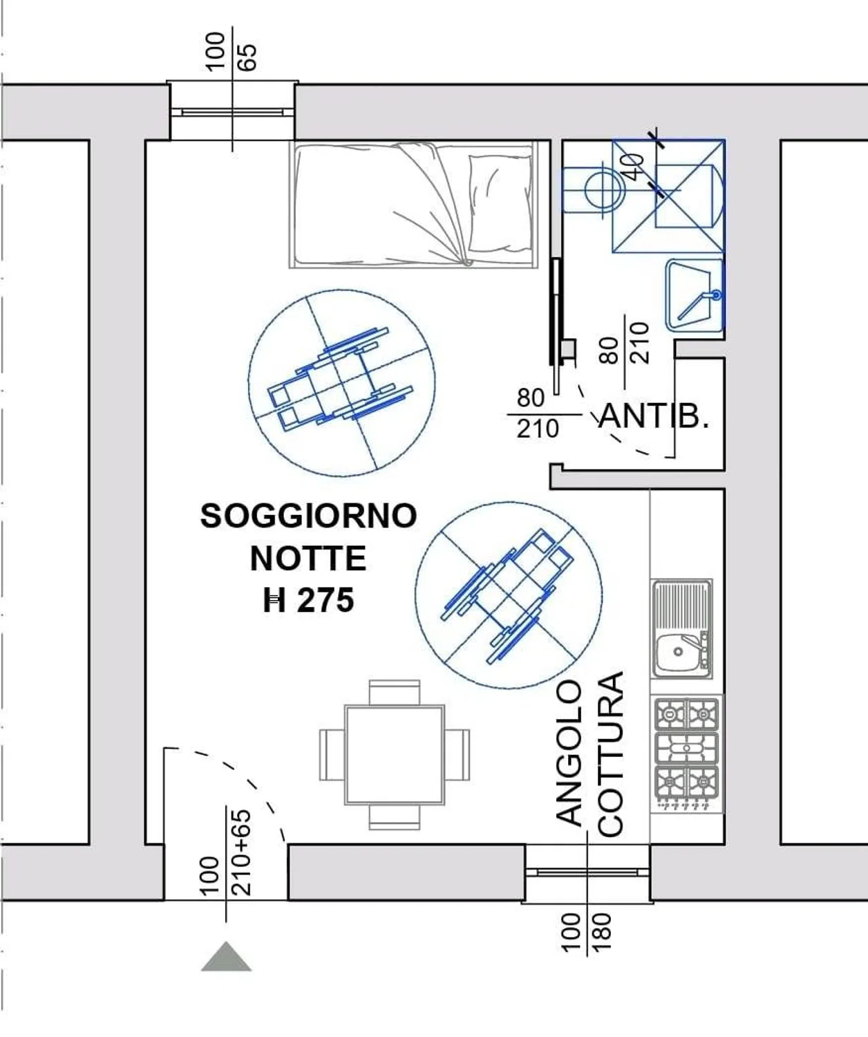Monolocale in via delle Forze Armate, 410 - Photo 3