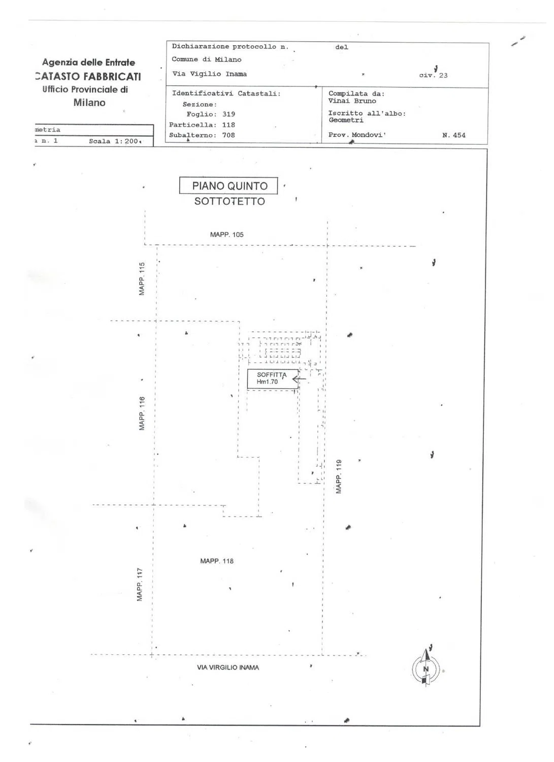 Trilocale in via Vigilio Inama - Photo 18