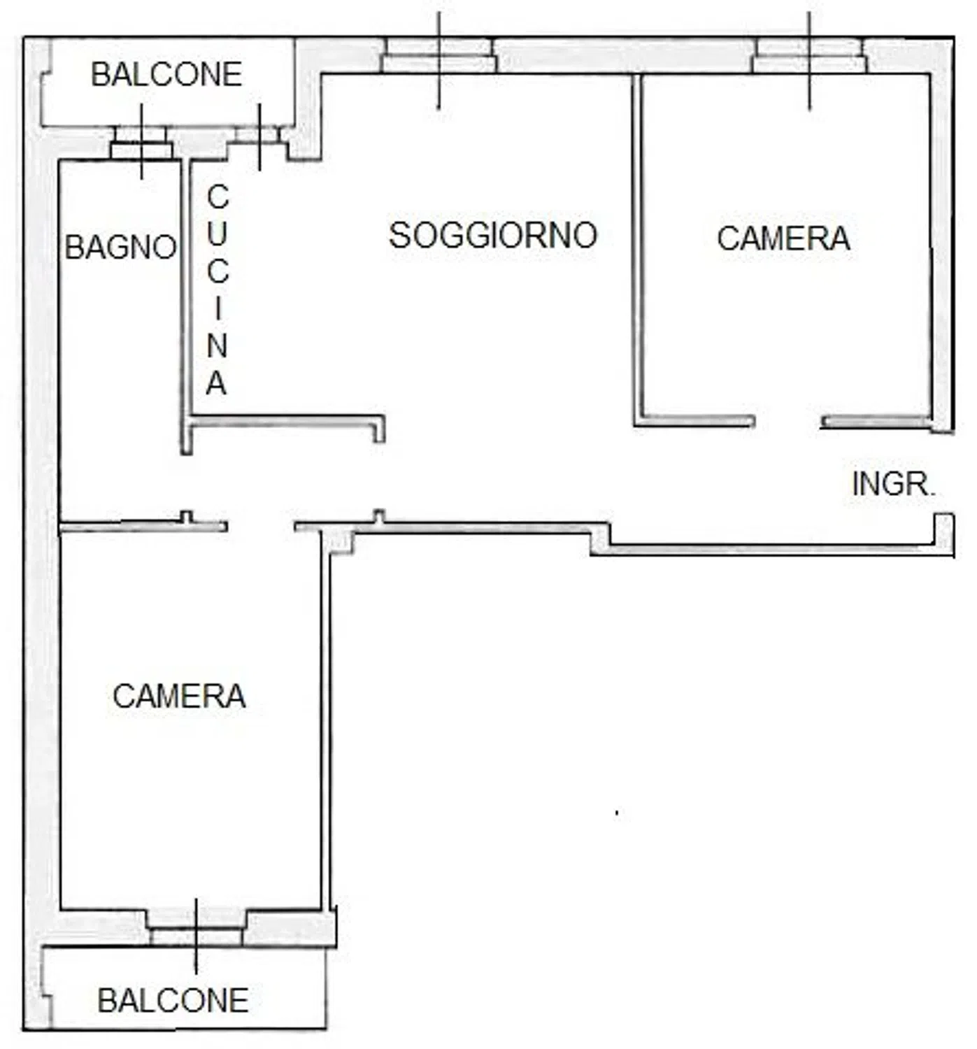 Trilocale in via Privata Don Bartolomeo Grazioli, 3 - Photo 4