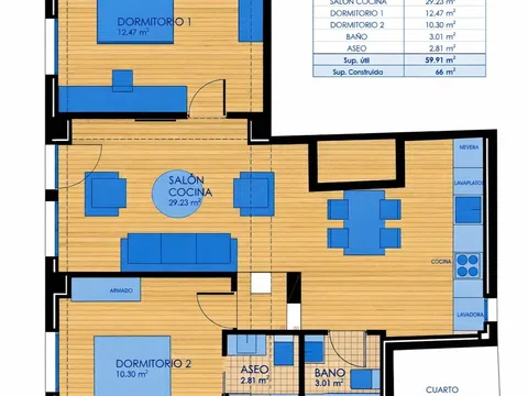 Flat in calle Chirivita, 15 - Photo 11