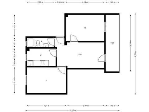Flat in calle de Alfonso Martínez Conde - Photo 11