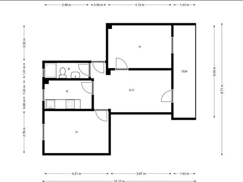 Flat in calle de Alfonso Martínez Conde - Photo 12