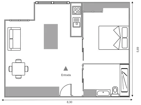 Flat in calle de Linneo - Photo 20