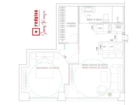 Flat in calle del Alerce - Photo 11