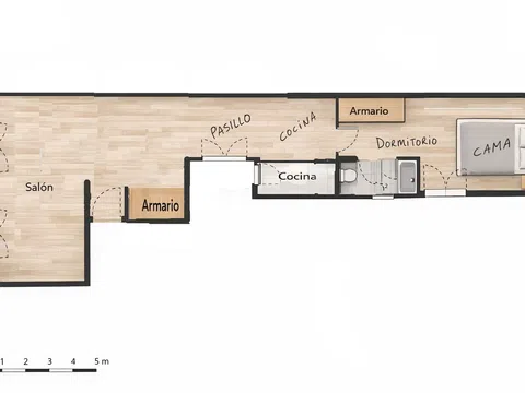 Flat in calle de Lérida, 89 - Photo 14