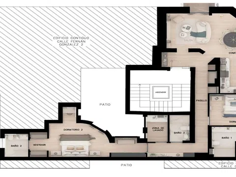Flat in calle de Goya - Photo 14