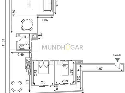 Flat in calle de la Ventosa - Photo 20