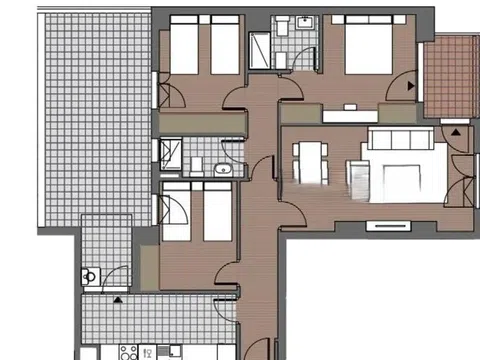 Flat in calle de Roma - Photo 9