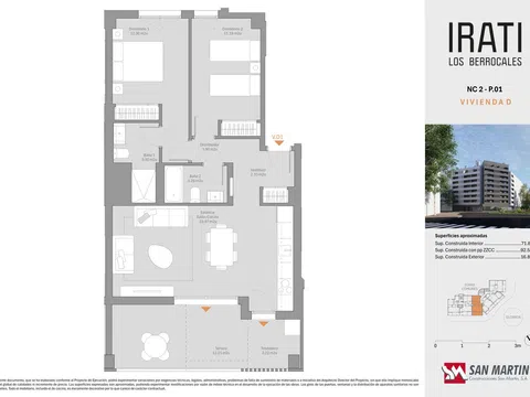 Flat in avenida Provisional Berrocales Sesenta y Siete, 27 - Photo 11