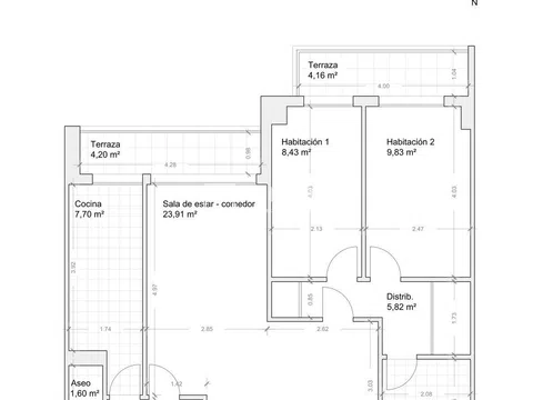 Flat in calle San Anastasio - Photo 13
