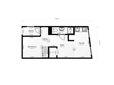 Flat in calle del Conde Duque, 30 - Photo 20