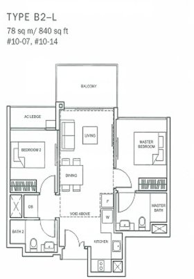 Loft-Style Top-Floor Corner Unit with High Ceiling & Pool View - Photo 3