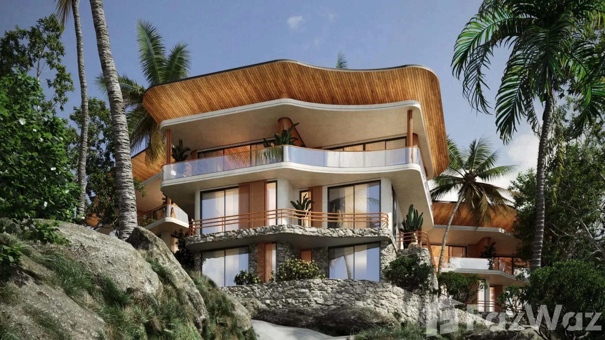 2 Bedroom Apartment for sale at Gaia Residence in Koh Phangan Surat Thani