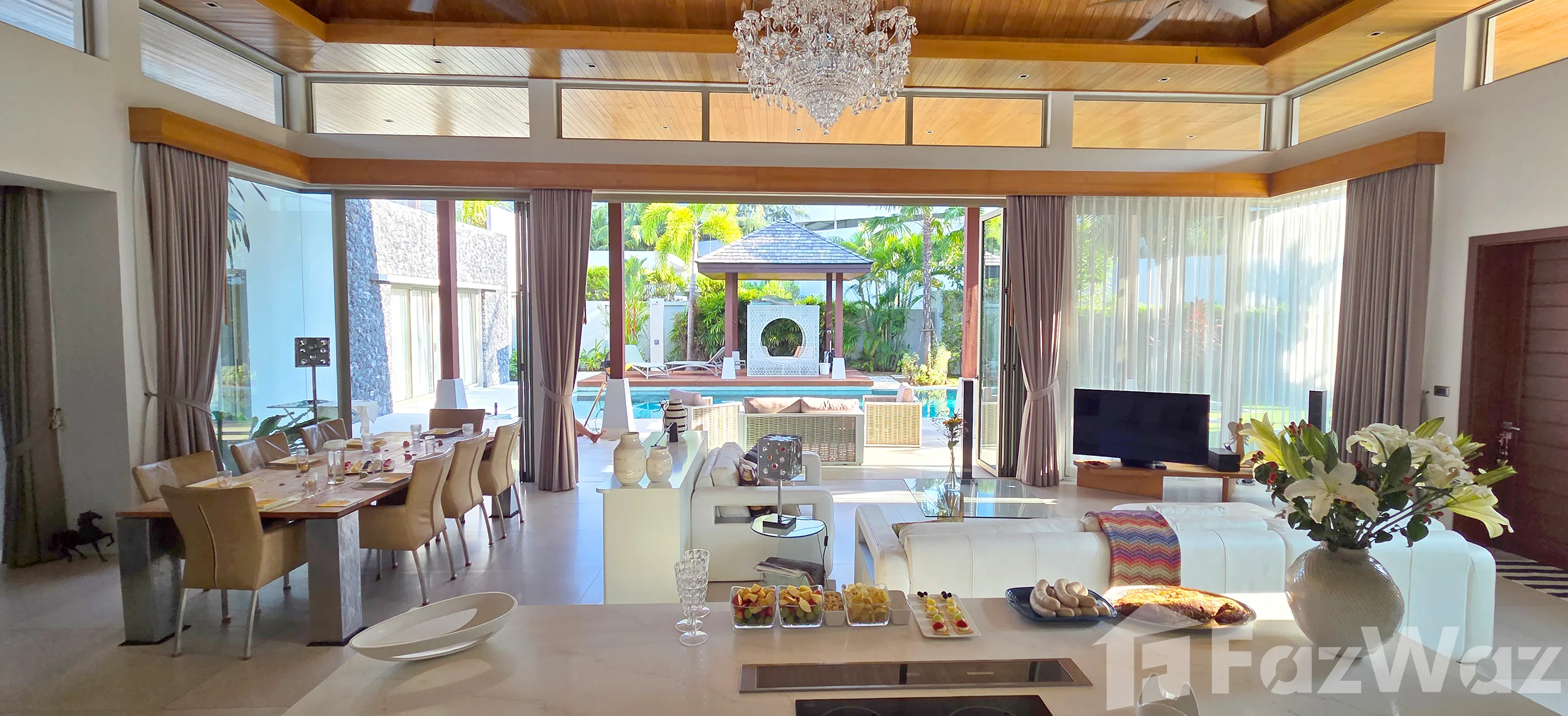 5 Bedroom Villa for sale at Botanica Bangtao Beach Phase 5 in Choeng Thale Phuket