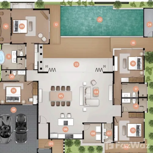 4 Bedroom Villa for sale at Monetaria Villas in Rawai Phuket - Photo 8