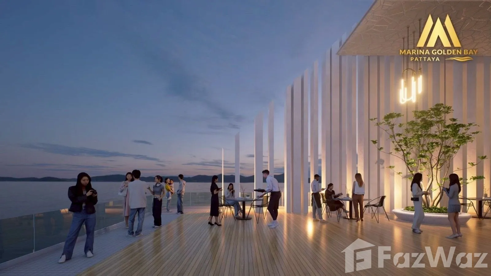 2 Bedroom Condo for sale at Marina Golden Bay in Nong Prue Pattaya - Photo 19