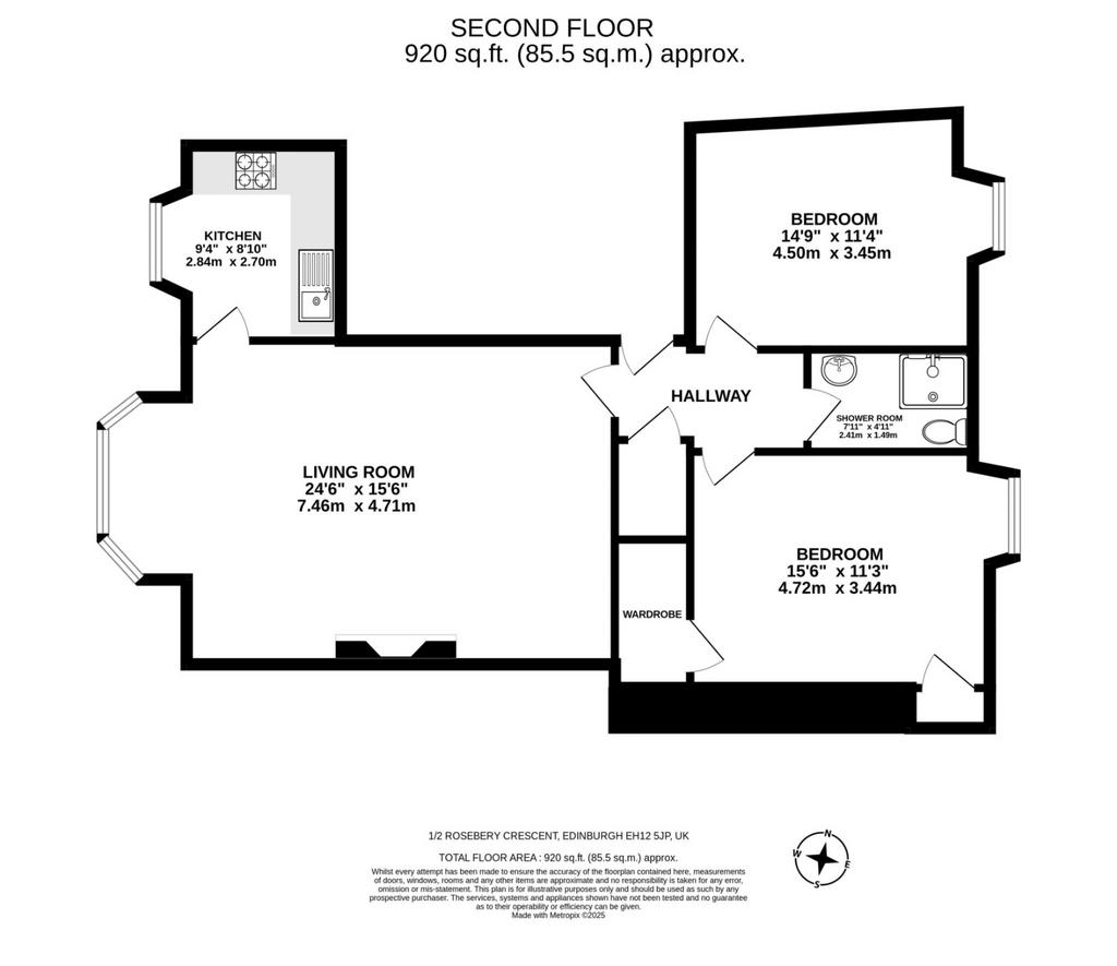 2 bedroom flat for sale - Photo 20